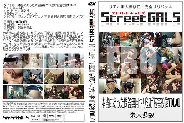 ʼ̵DVD΢DVD ɥ㡼 Street GALS ˤä̵ѥƨﳲvol.01[-]