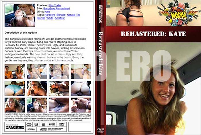 ʼ̵DVD΢DVD ɥ㡼 Remastered Kate[BANG BROS]