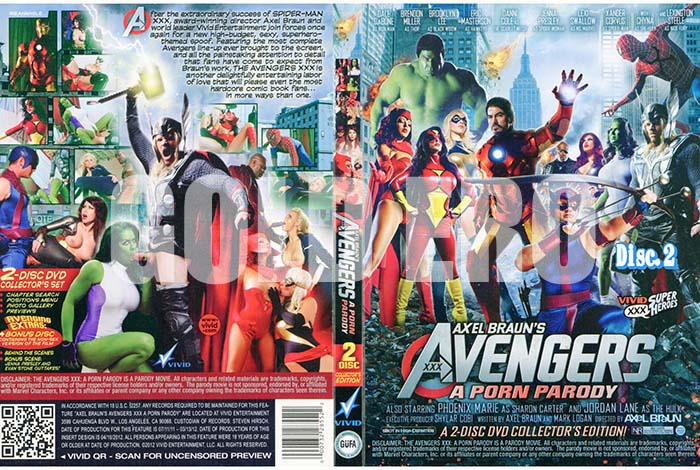 ʼ̵DVD΢DVD ɥ㡼 The Avengers XXX A Porn Parody DISC2[Chyna BrooklynLee LexiSwallow PhoenixMarie DanniCole BrendonMiller LexingtonSteele EricMasterson XanderCorvus]