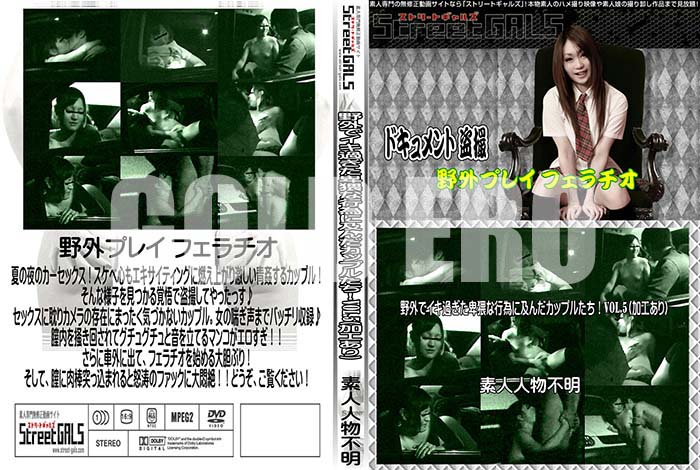 ʼ̵DVD΢DVD ɥ㡼 Street GALS ǥ᤮Фʹ԰٤˵ڤåץ뤿vol.5[-]