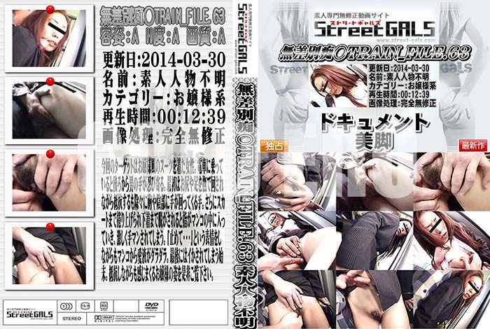 ʼ̵DVD ΢DVD ɥ㡼 Street GALS ̵ԢTRAIN FILE.63 [-]