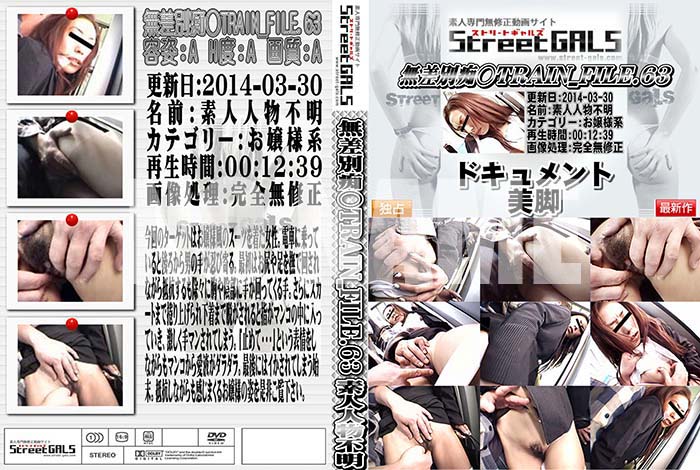 ʼ̵DVD΢DVD ɥ㡼 Street GALS ̵ԢTRAIN FILE.63 [-]